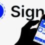 Signal mobile app